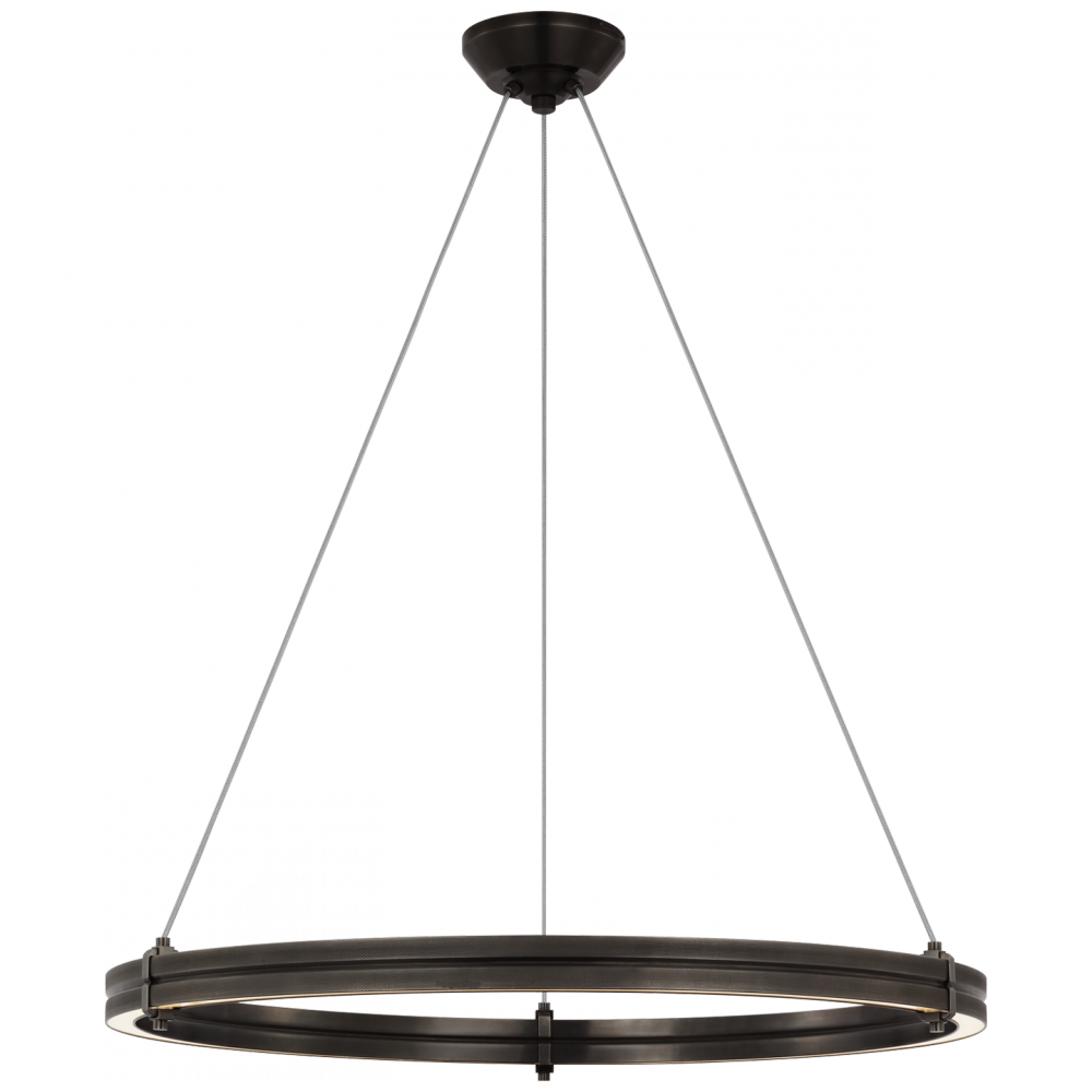 Paxton 32-in LED Ring Chandelier