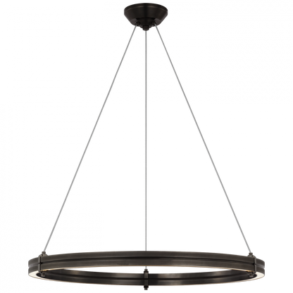 Paxton 32-in LED Ring Chandelier