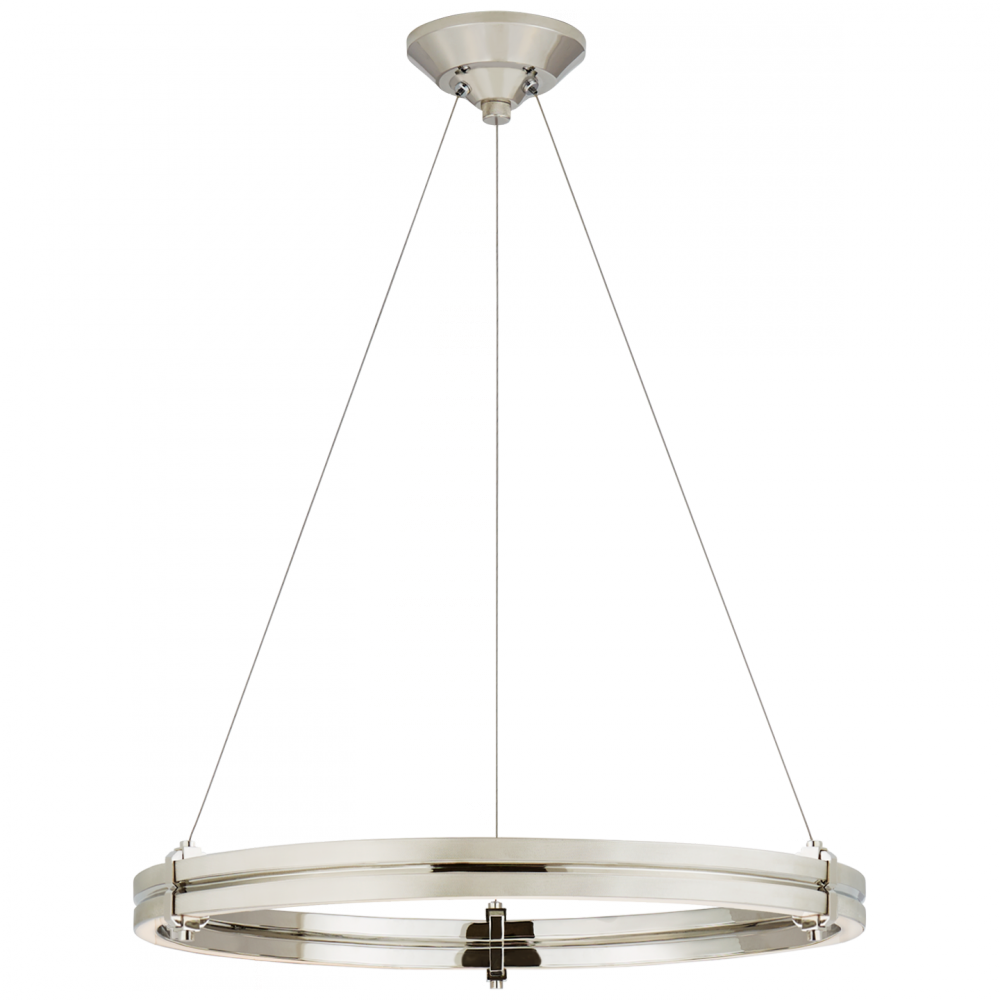 Paxton 24-in LED Ring Chandelier