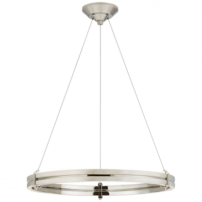 Paxton 24-in LED Ring Chandelier