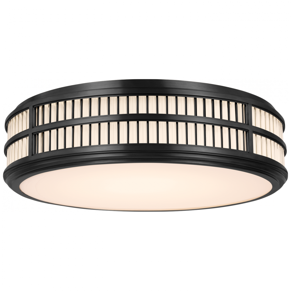 Perren 24-in LED Flush Mount
