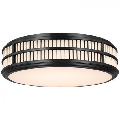 Perren 24-in LED Flush Mount