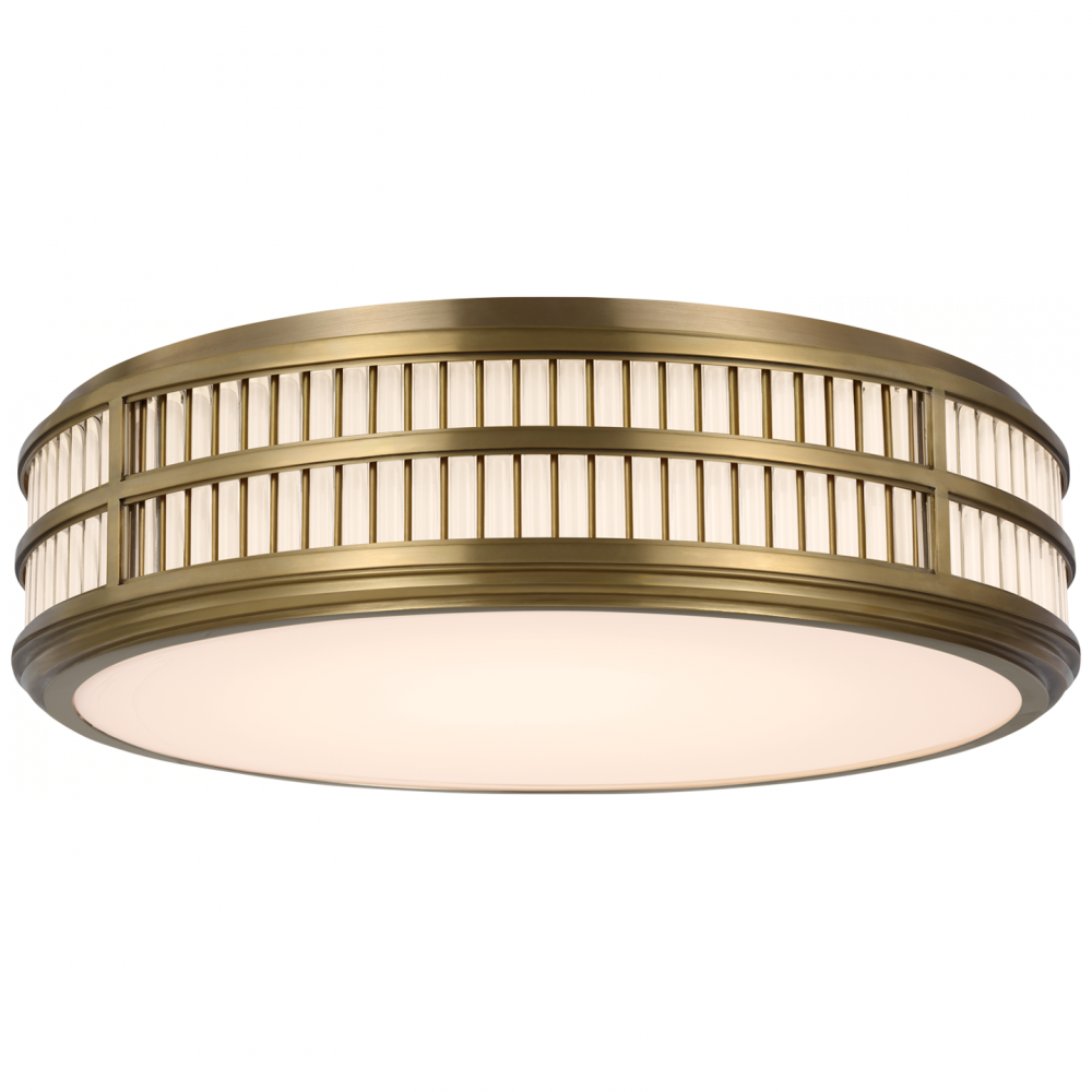 Perren 24-in LED Flush Mount