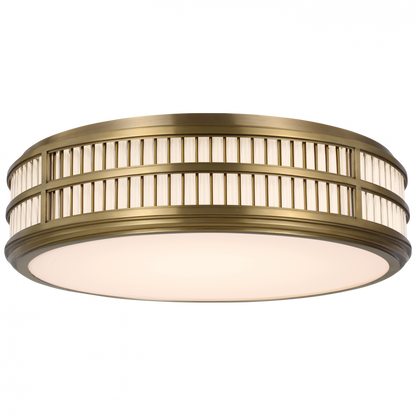 Perren 24-in LED Flush Mount