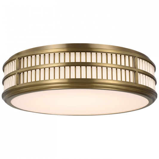 Perren 24-in LED Flush Mount