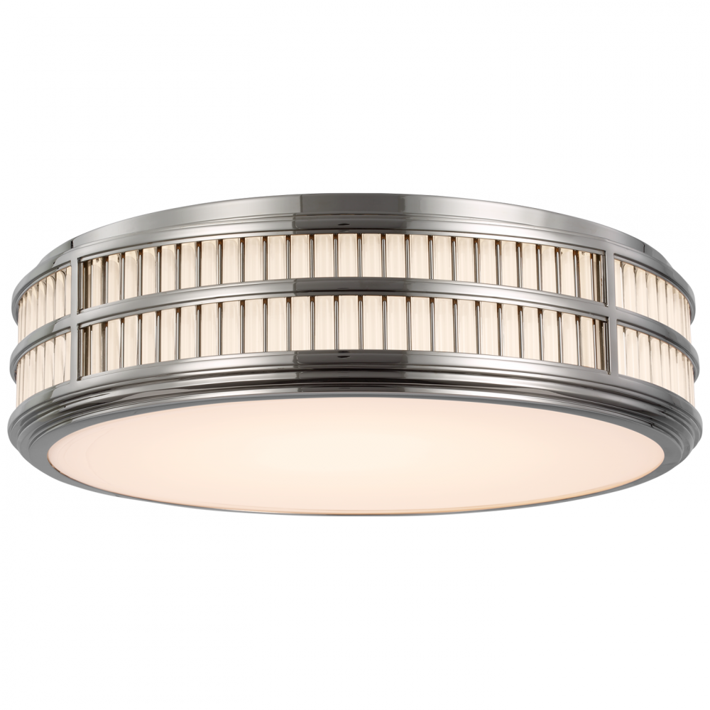 Perren 24-in LED Flush Mount