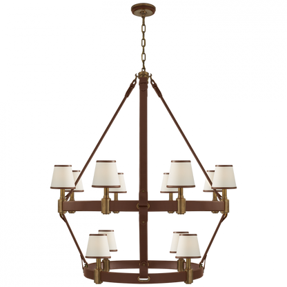 Riley Large Two Tier Chandelier