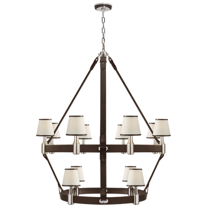 Riley Large Two Tier Chandelier