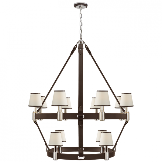 Riley Large Two Tier Chandelier