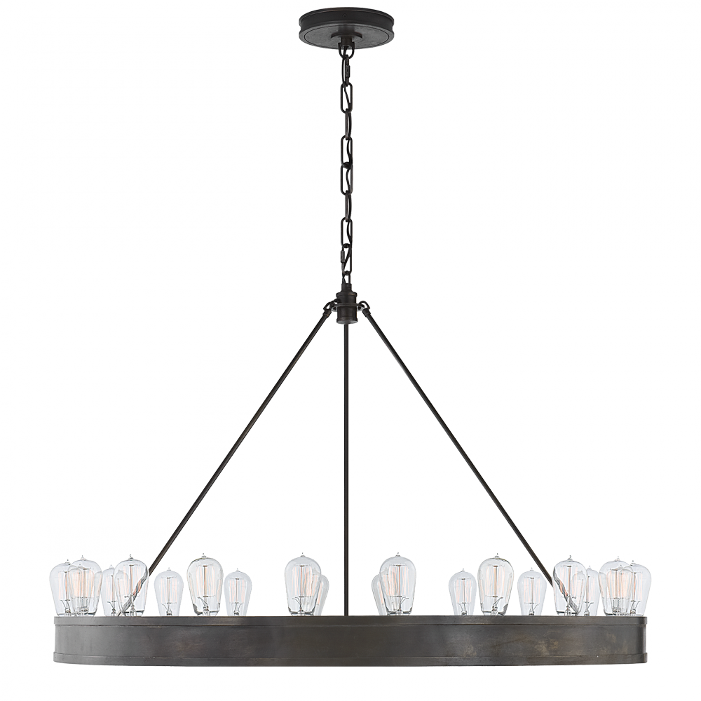 Roark 40-in Modular Ring Chandelier