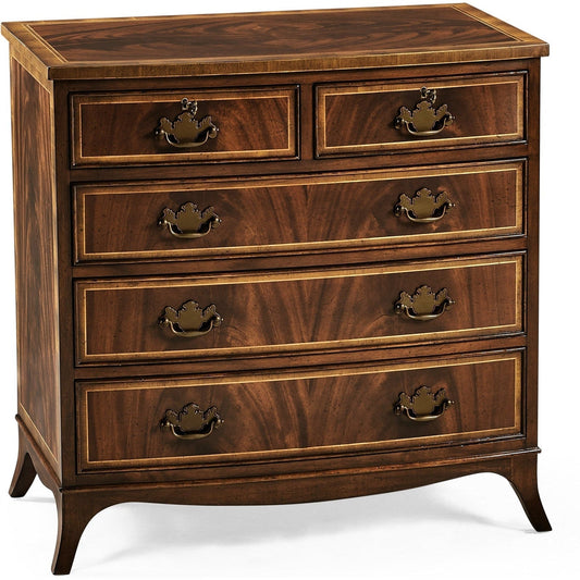 Jonathan Charles Buckingham Bedside Chest of Drawers (492262-MAH)