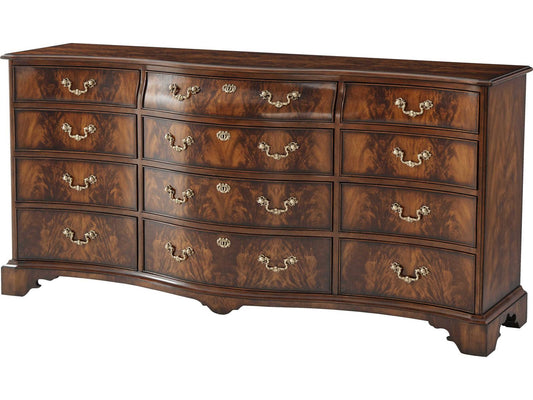 Althorp Living History India Silk 12-Drawer Mahogany Dresser