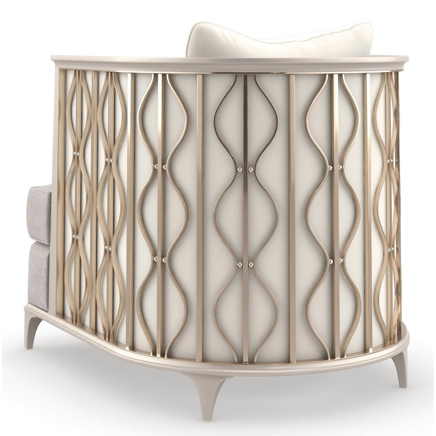 Caracole Upholstery Back In Style Lounge Chair