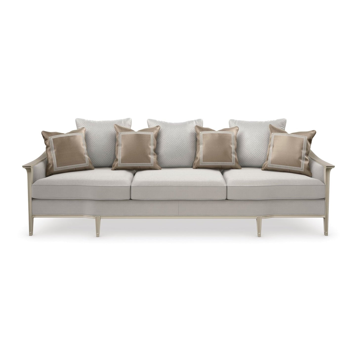 Caracole Upholstery Eaves Drop Sofa 110