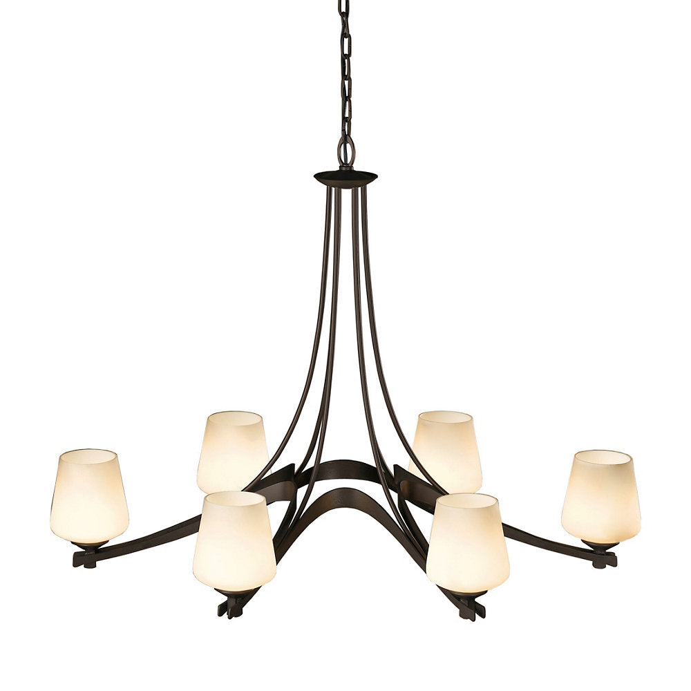 Ribbon Oval Chandelier