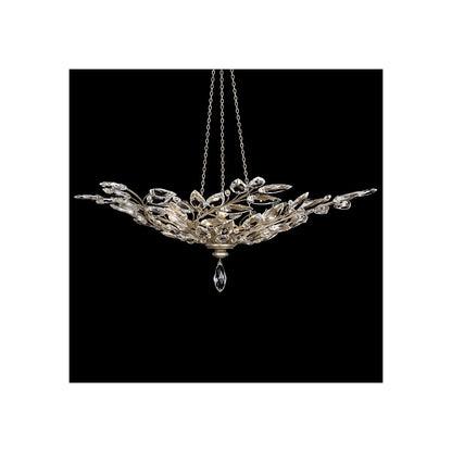 Crystal Laurel Bowl Pendant