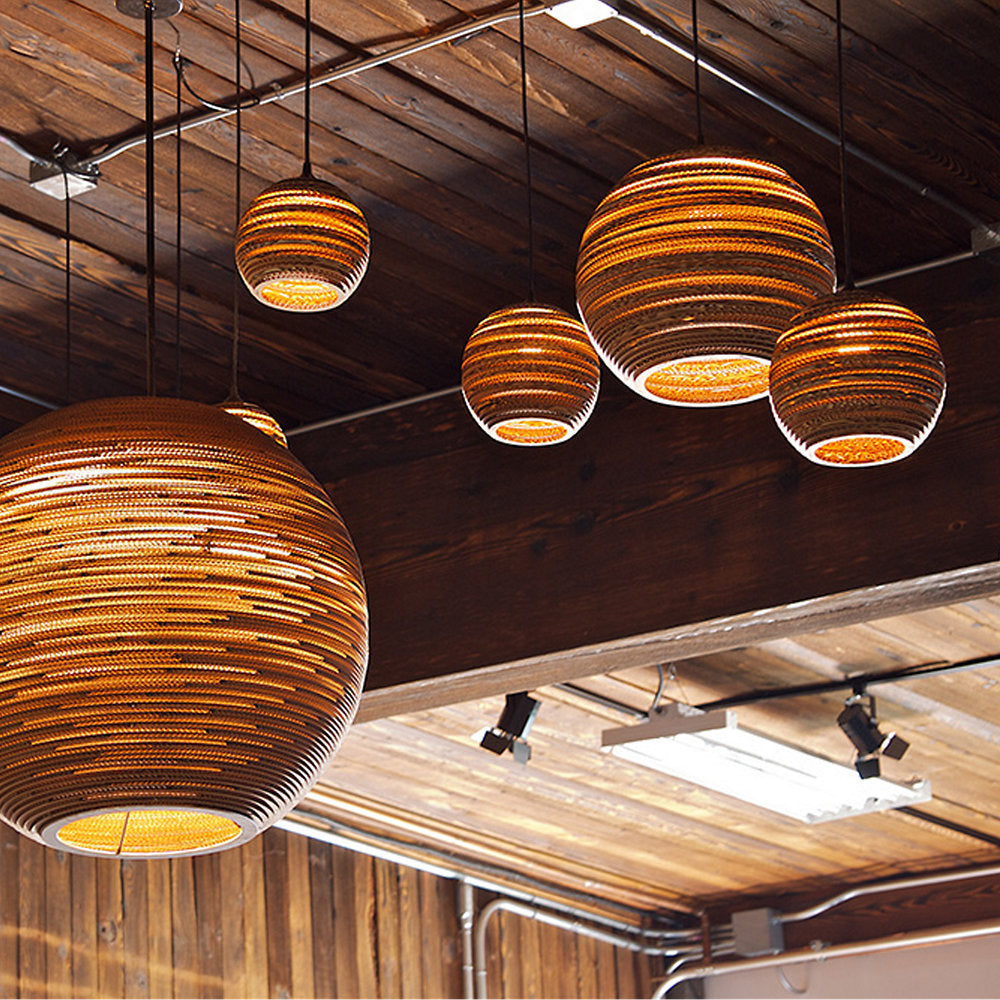 Scraplight Moon Pendant