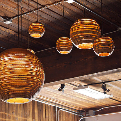 Scraplight Moon Pendant