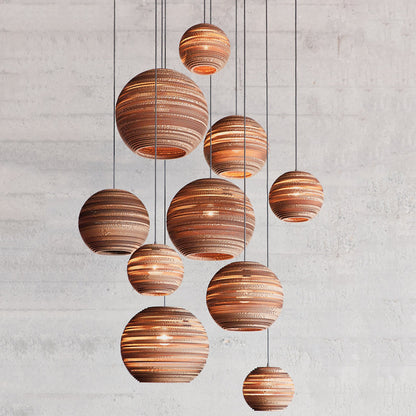 Scraplight Moon Pendant
