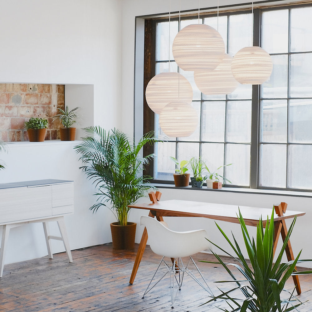 Scraplight Moon Pendant