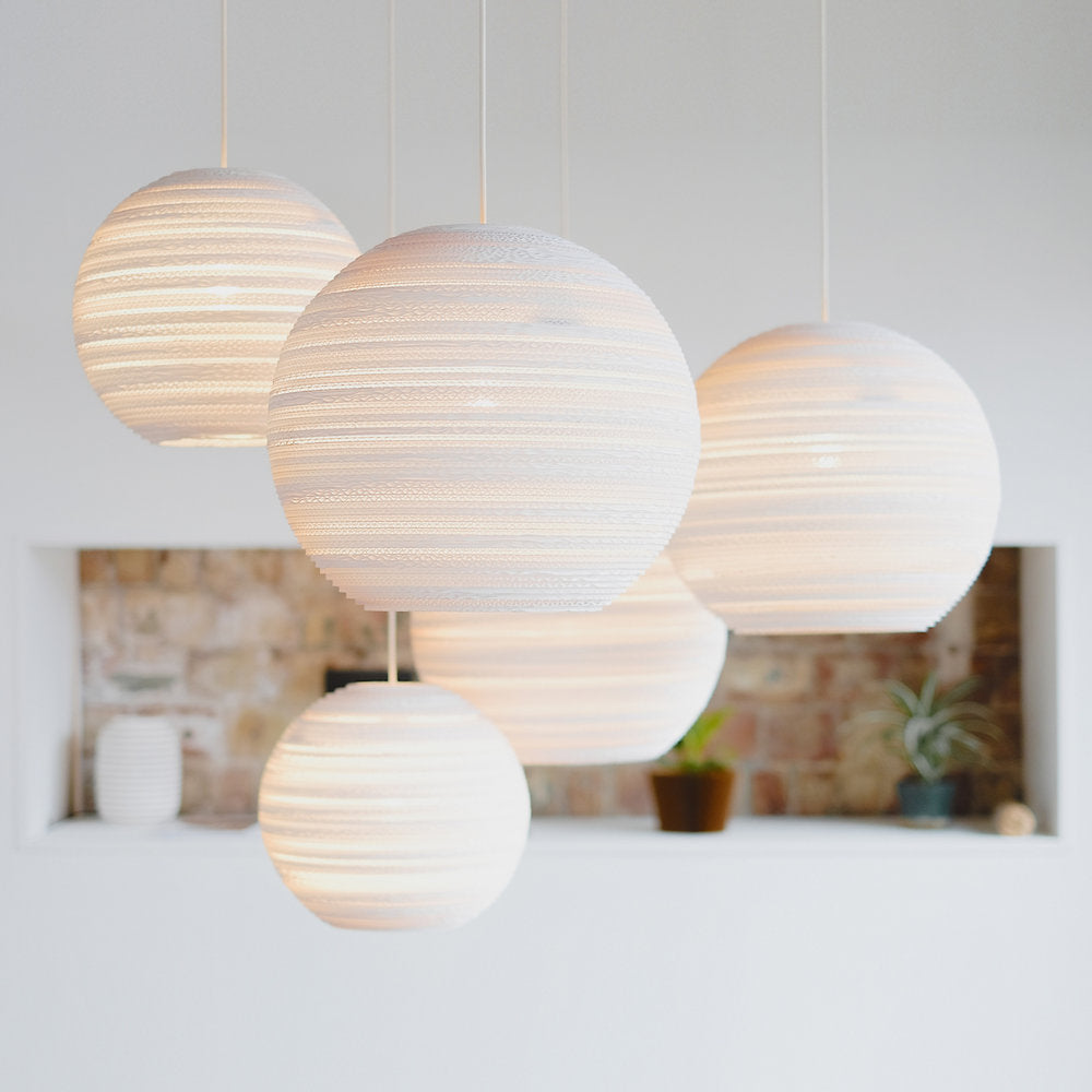 Scraplight Moon Pendant