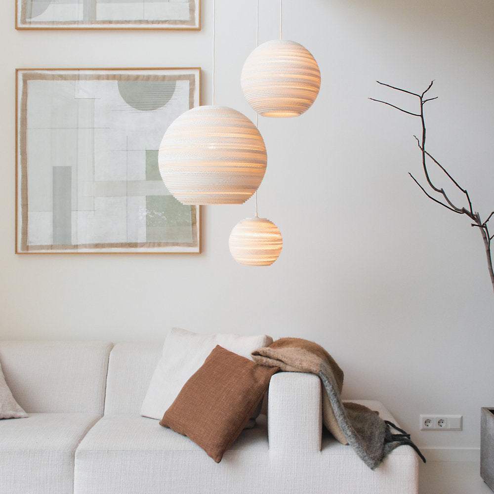 Scraplight Moon Pendant