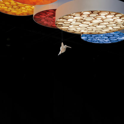Spiro Drum Pendant
