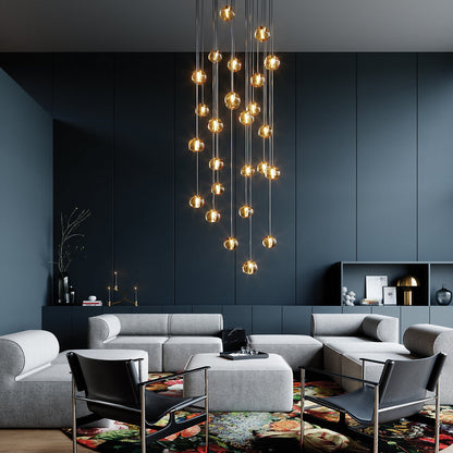 Mizu 26-Light Pendant