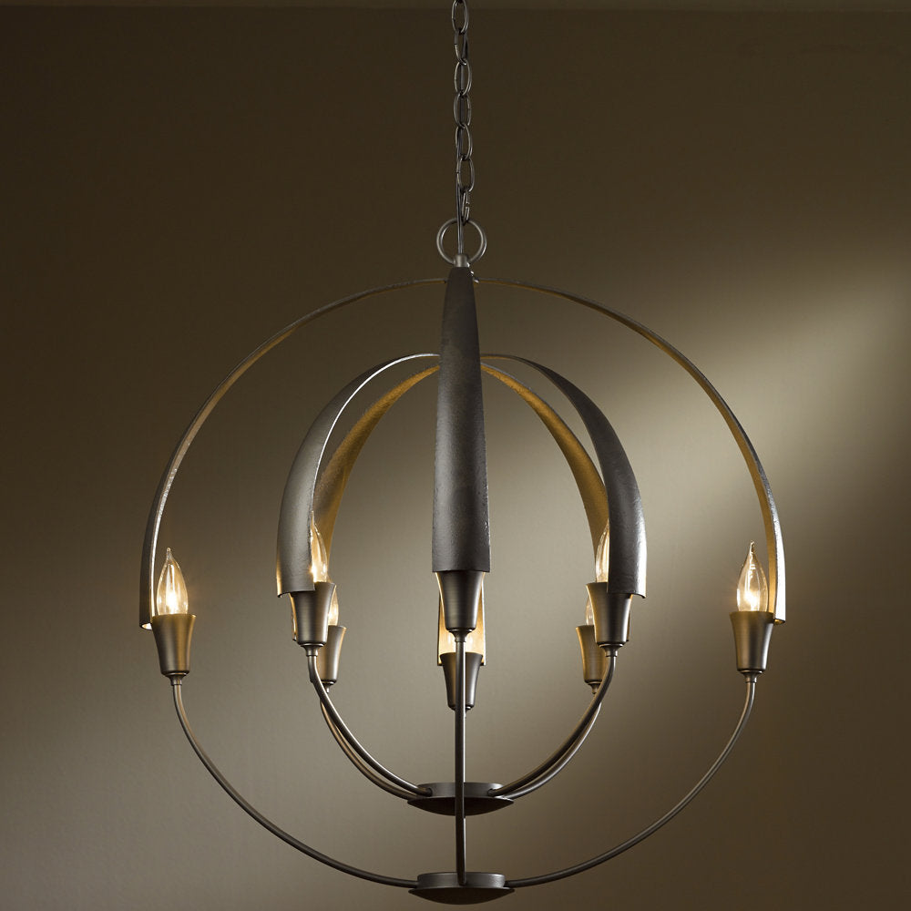 Double Cirque Chandelier