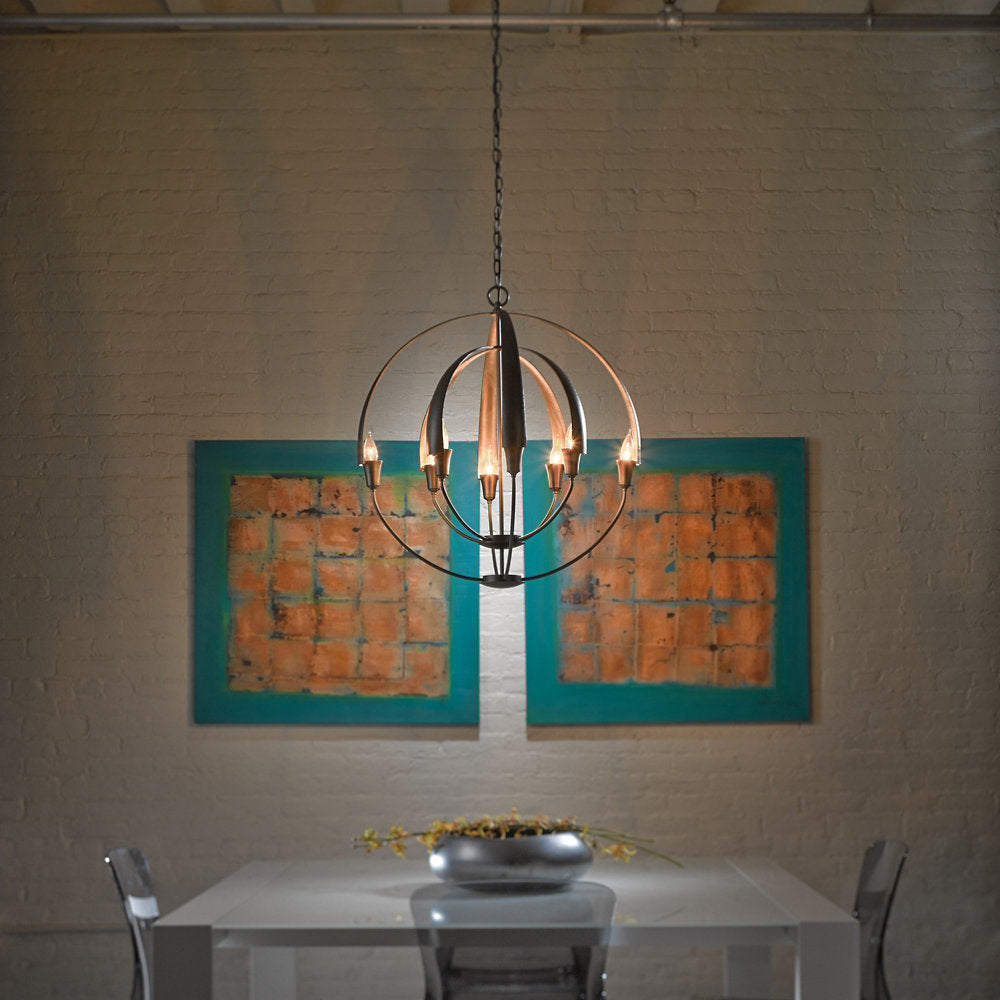 Double Cirque Chandelier